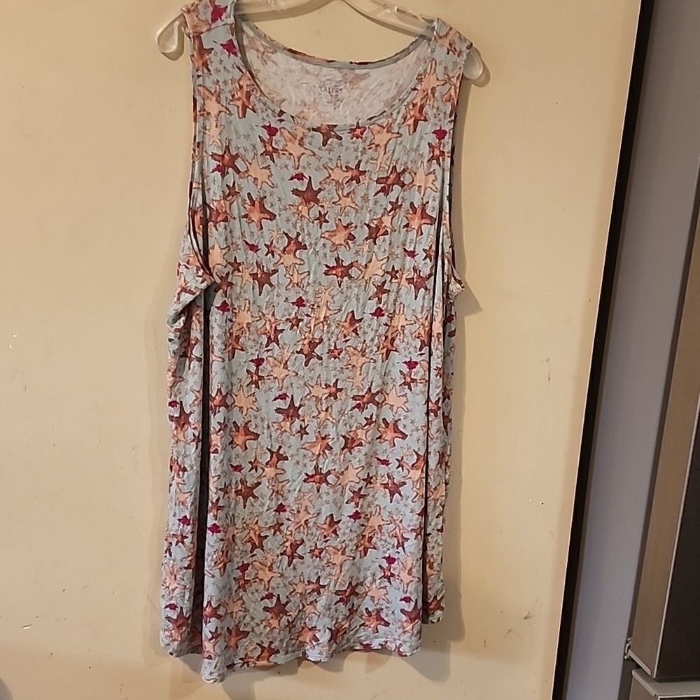 Logo layers tank dress Size 2X